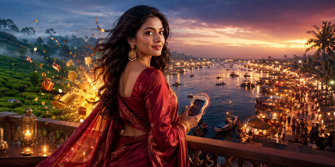 বরিশালের মোবাইল পেমেন্ট চা বাগানের পাশে